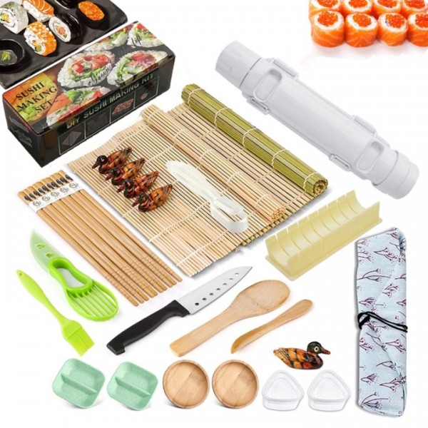 stusgo 27pcs Sushi Making Kits,DIY Sushi Makers Ki...