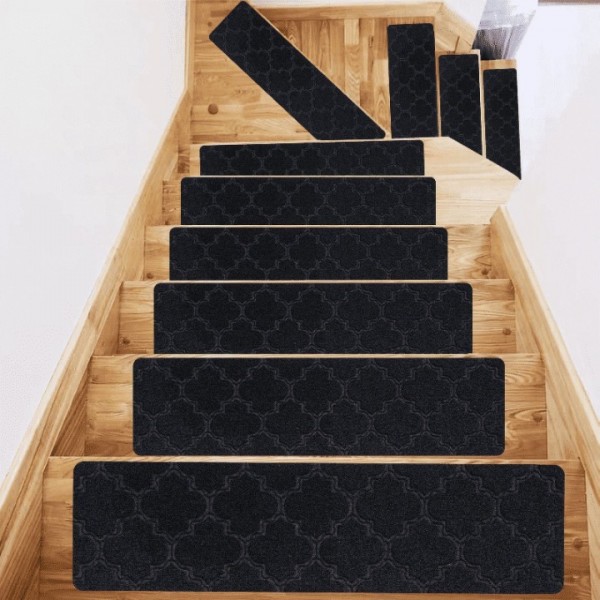 stusgo 15pcs Non Slip Carpet Stair Treads, 30*8 In...