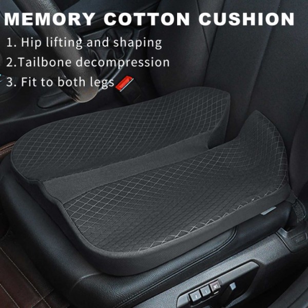 stusgo Donut Pillow for Tailbone Pain, Memory Foam Pain Relief Donut Seat Cushion, Hemorrhoid Pillows for Sitting, Donut Cushion for Postpartum Pregnancy, Back, Coccyx, Sciatica Support Pad, Black