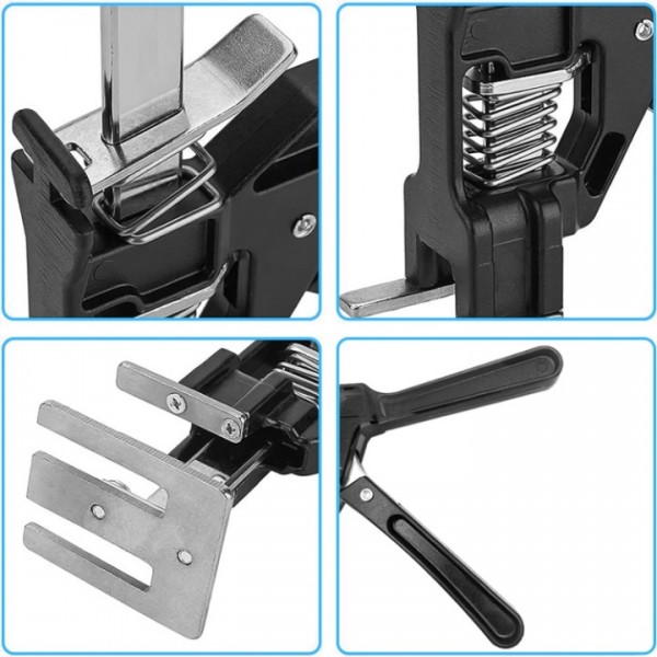 stusgo Hand Lifting Jack Tool, Labor Saving Elevator Hand Tool Lifter, Wall Tile Locator, Door Panel Lifter, Washing Machine Leveling, 0-12 CM Height Adjustable Lifter, Labor Saving Arm Jack (2 pcs)