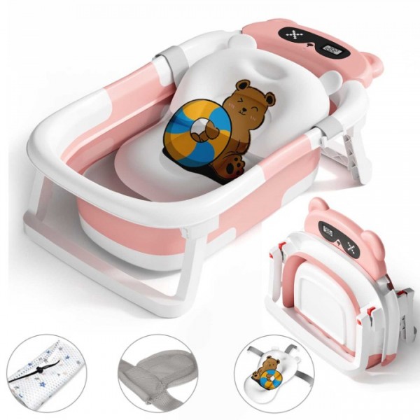 stusgo Collapsible Baby Bathtub,baby Bath Tub with...