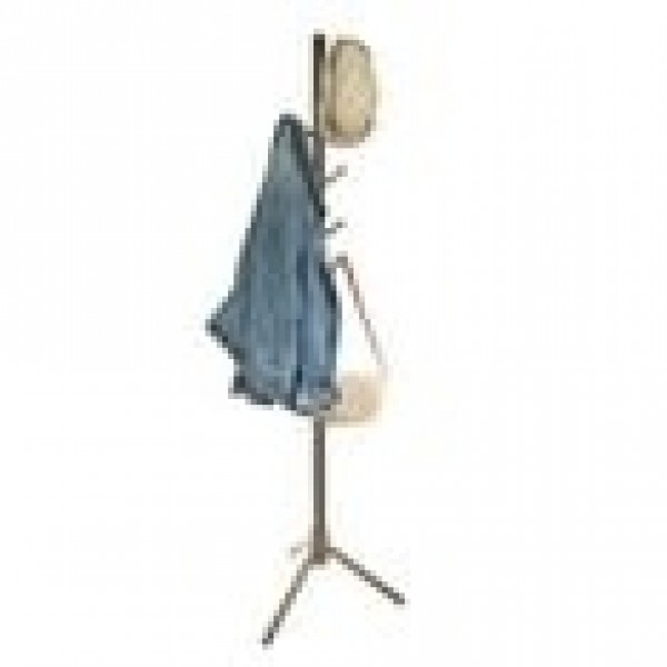 stusgo Coat Rack Freestanding,Wooden Coat Tree wit...