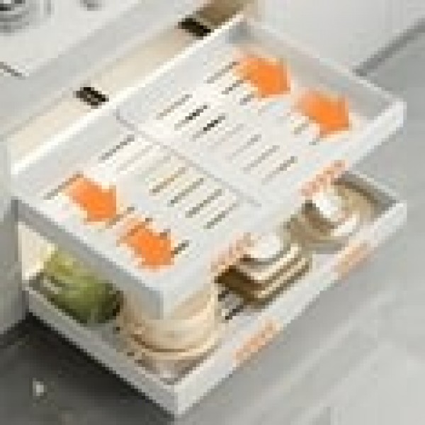 stusgo 1 Pcs Expandable Pull out Cabinet Organizer...