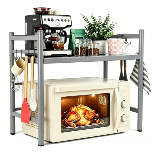 stusgo Microwave Oven Rack, Expandable Microwave O...
