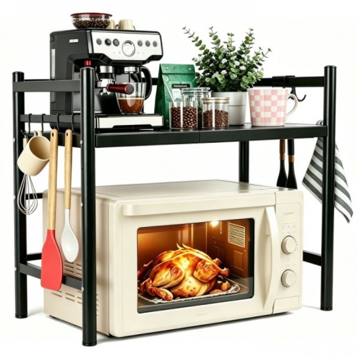 stusgo Microwave Oven Rack, Expandable Microwave O...