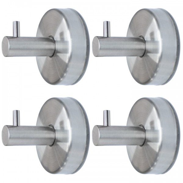 stusgo 4 Pack Towel Hooks Suction Cup Hooks for Ba...
