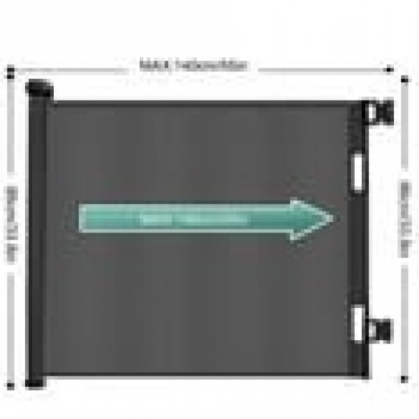 stusgo Retractable Baby Gate 33"x55"（1...