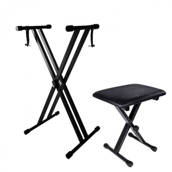 stusgo keyboard stand and bench, Adjustable Digita...