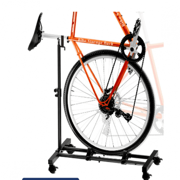 Indoor Bike Storage Rack with Adjustable Height, B...