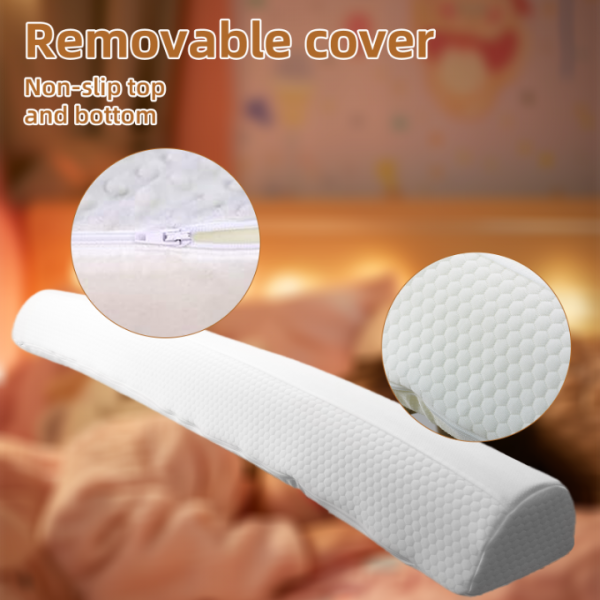 stusgo 2 Pack Baby Bed Bumpers for Toddlers, Foam Bed Guard Rail for Kids, Bed Toddler Bed Rail Bumper for Twin Full Queen King Size Bed,Travel Bumpers for Toddlers,Mattress Bumpers for Kids