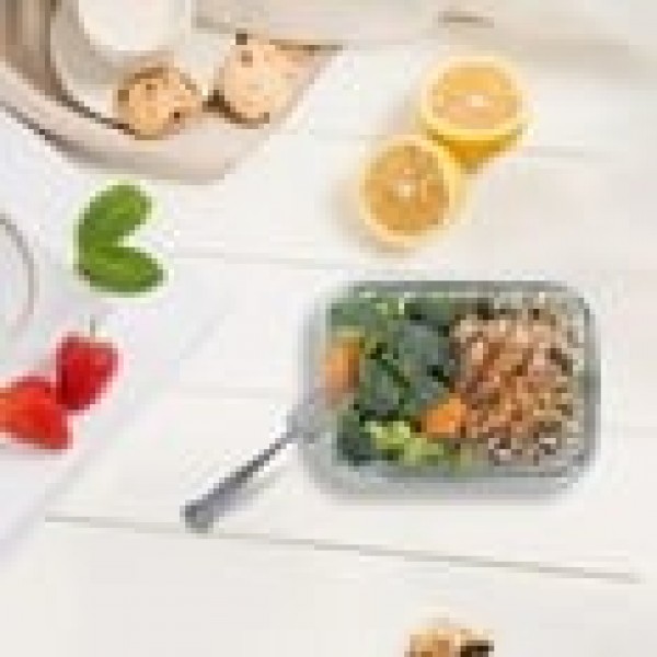 stusgo 20 Pack Glass Food Storage Containers with lids, Airtight Leak Glass Meal Prep Glass Containers, Lunch Glass Containers, BPA Free，Reusable for Kitchen Organization (10Pcs Black)