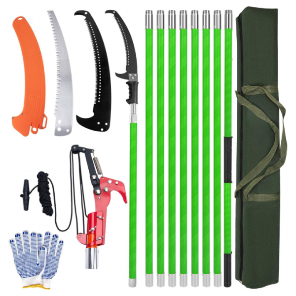 Pole Trimmer for Tree Trimming – 7.3–30 ft Lon...