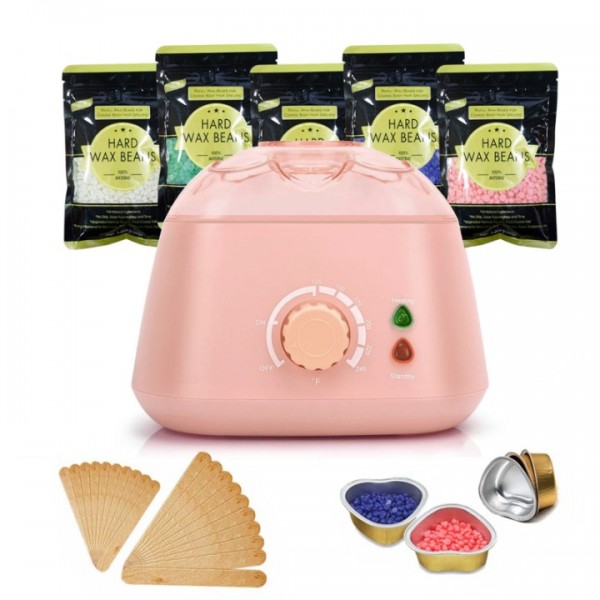 stusgo Pink Wax Melt Warmer Kit for Women Men Hair...