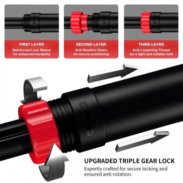 stusgo Pull up Bar for Doorway,Home Indoor Chin Up Bar with No Screws, No Punching Adjustable Width Pull up Bar[76-95cm], Maximum Load Capacity 250kg.